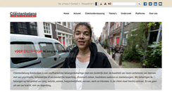 Desktop Screenshot of clientenbelangamsterdam.nl